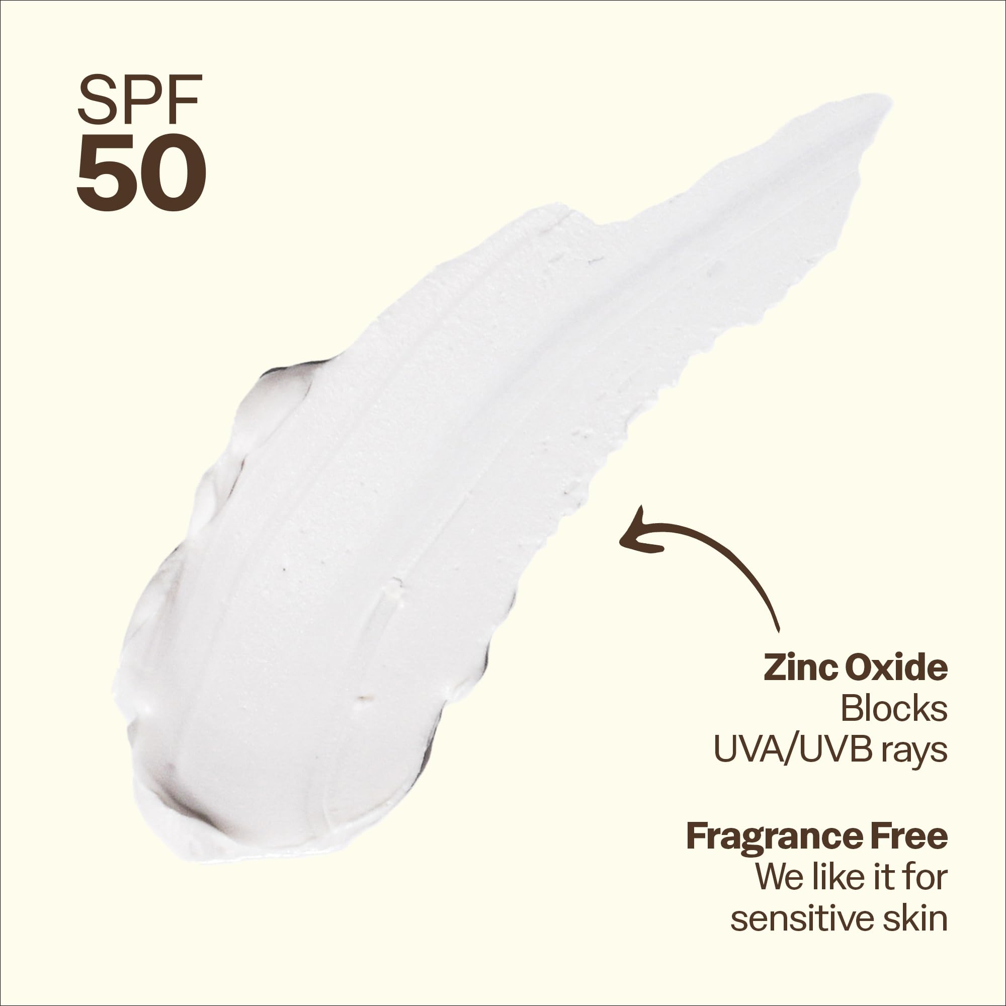 Sun Bum applying mineral lotion on arm illustrating easy spread and matte benefit