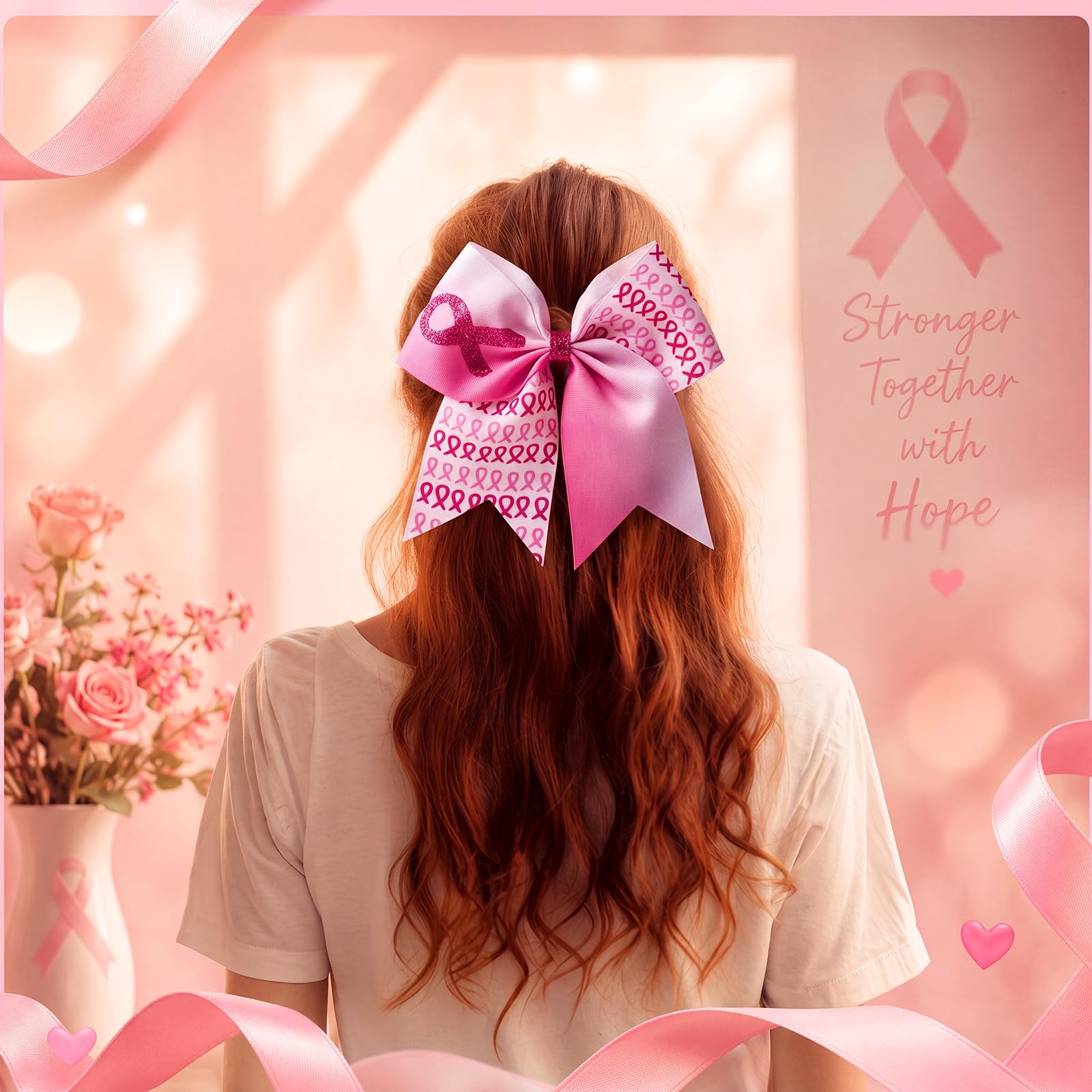 Suncalla team wearing bows at a charity run showing group unity