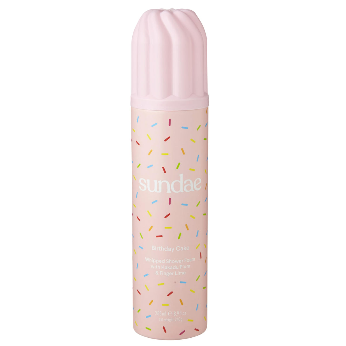 sundae front packaging showing bottle and label for easy identification