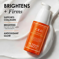 Sunday Riley serum dropper texture demonstrating lightweight absorption