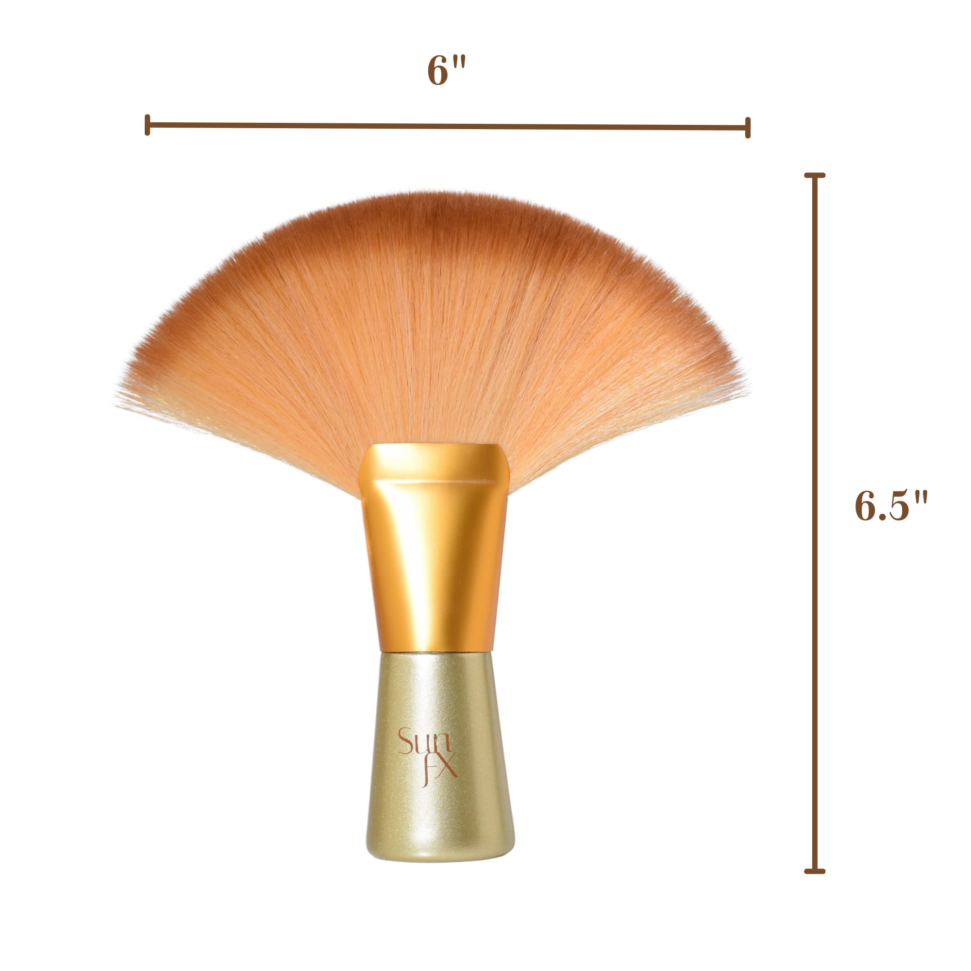 SunFX close-up of soft bristles highlighting silky texture and comfort