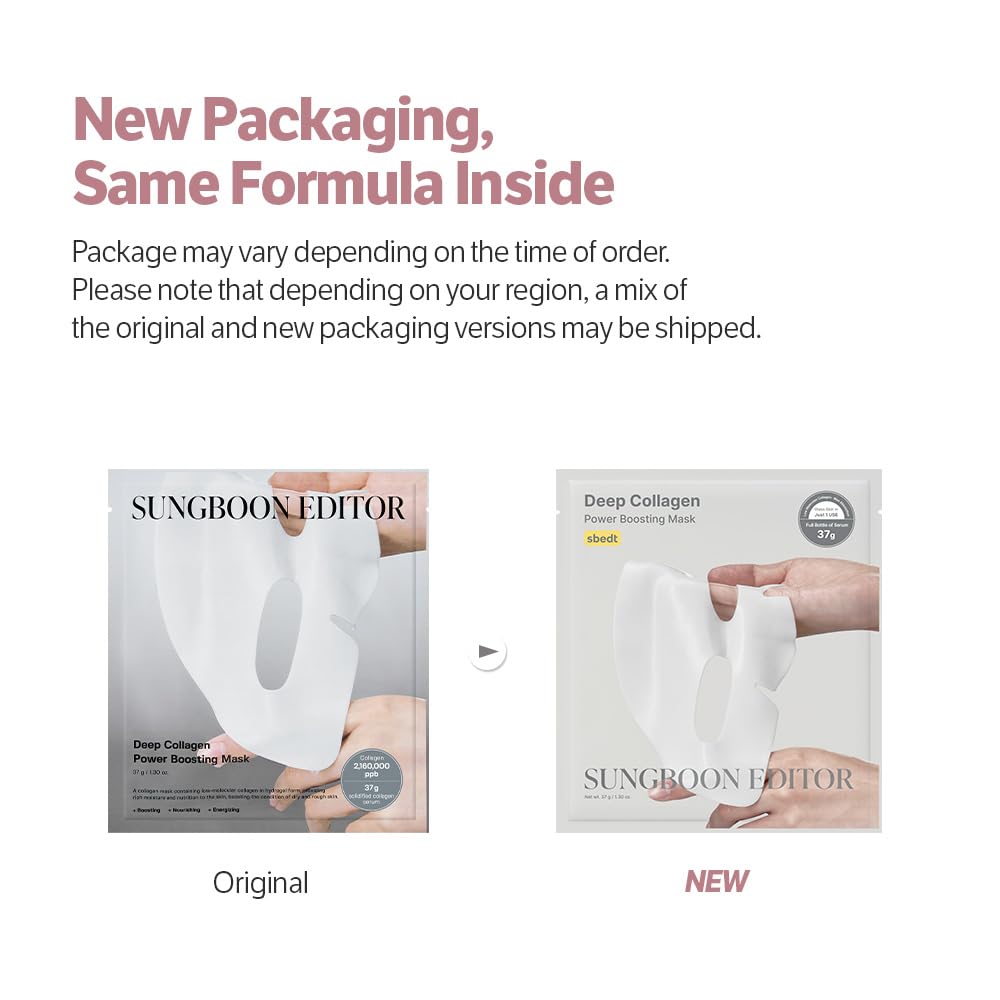SUNGBOON EDITOR close-up of hydrogel mask texture for deep hydration