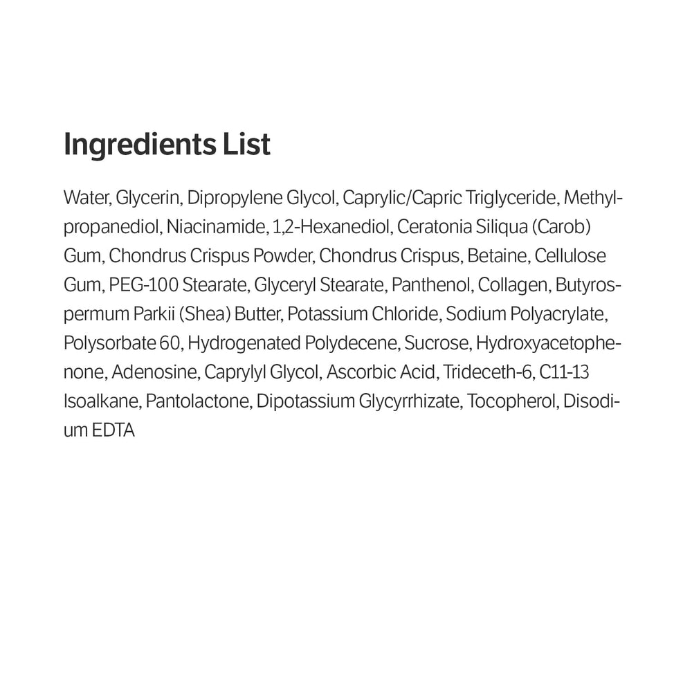 SUNGBOON EDITOR label closeup showing concentrations and clean formulation