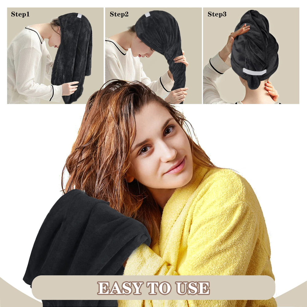SUNLAND quick twist with rubber band secured demonstrating hands‑free convenience