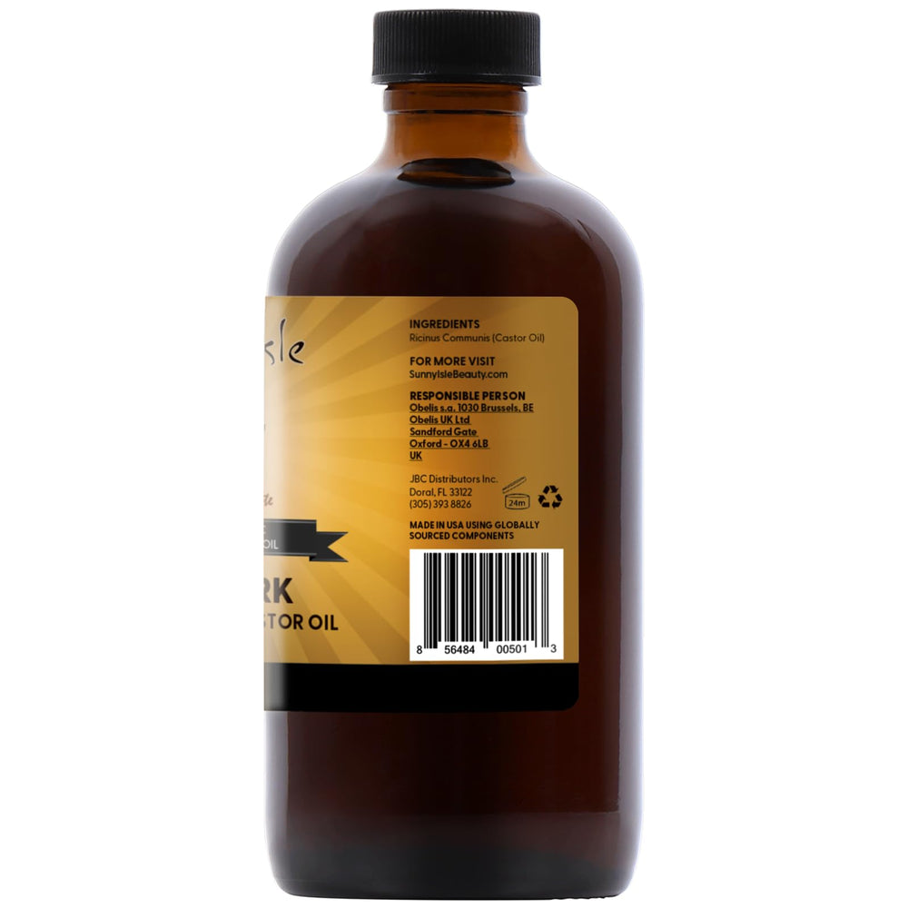 Sunny Isle product batch packaging and sealed cap conveying authenticity benefit