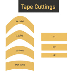 Application of Sunshine Tape on lace front demonstrating easy placement and hold