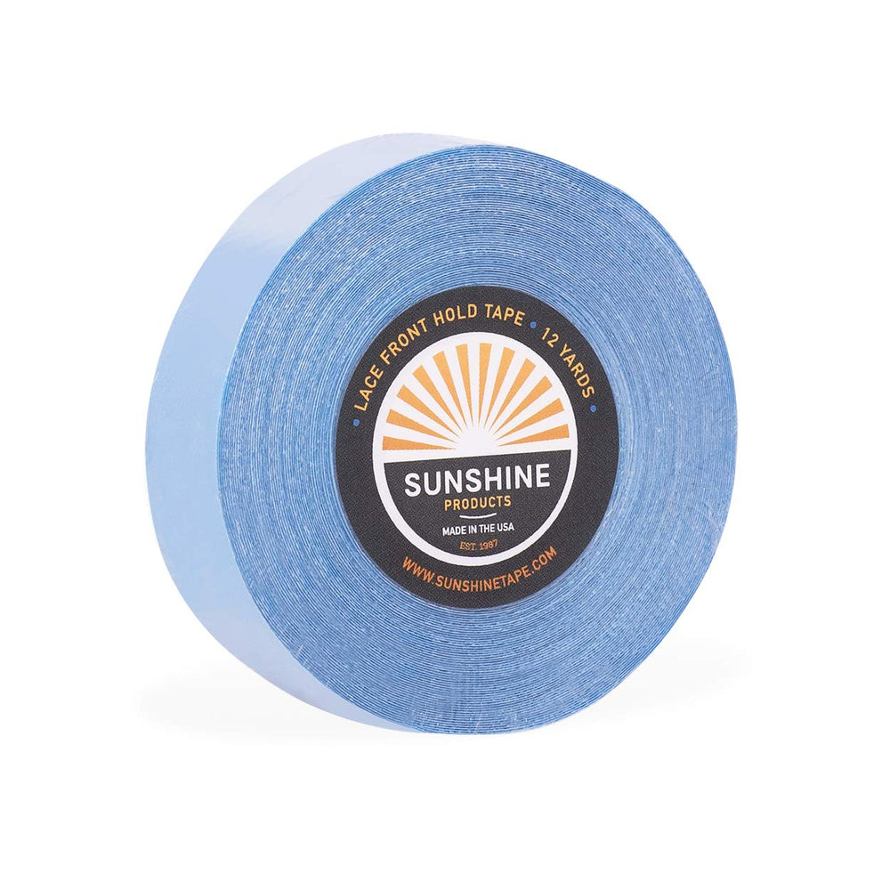 Sunshine Tape roll front view showing clear matte finish and neat edges, reliable hold