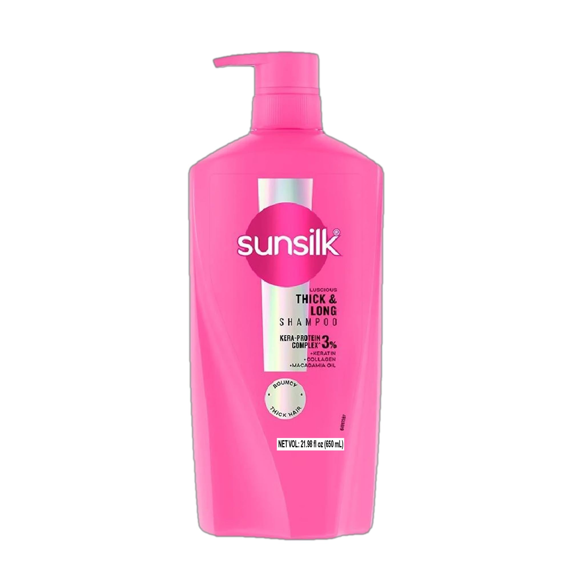sunsilk front packaging 650ml showing bottle and branding for easy identification