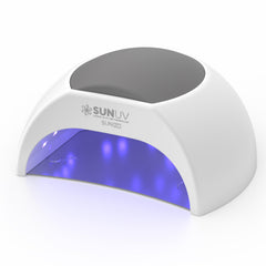SUNUV SUN2C grey front view showing compact design and even curing area