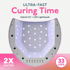SUNUV SUN2C side profile with removable base for easy pedicure access and cleaning