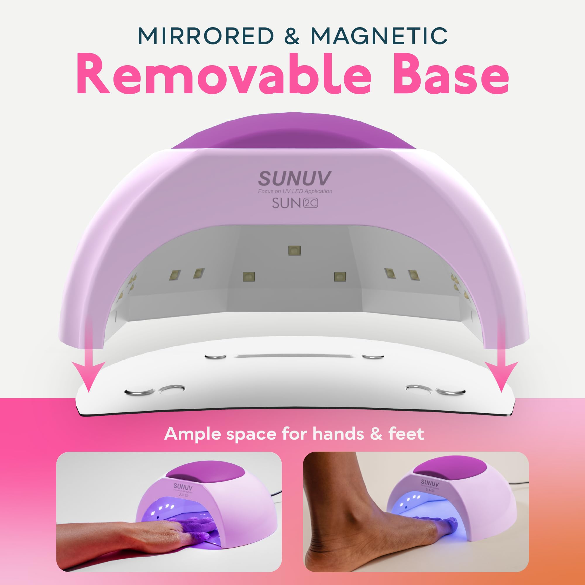 SUNUV SUN2C shown with a foot for scale to illustrate roomy interior and comfort