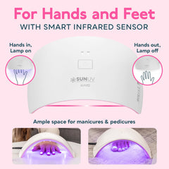 SUNUV SUN9C side profile highlighting lightweight design and portability benefit