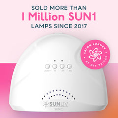 SUNUV close-up of 30 LED beads delivering uniform light and quicker cures