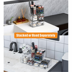 SuoXing rotating brush holder closeup holds brushes neatly for fast selection