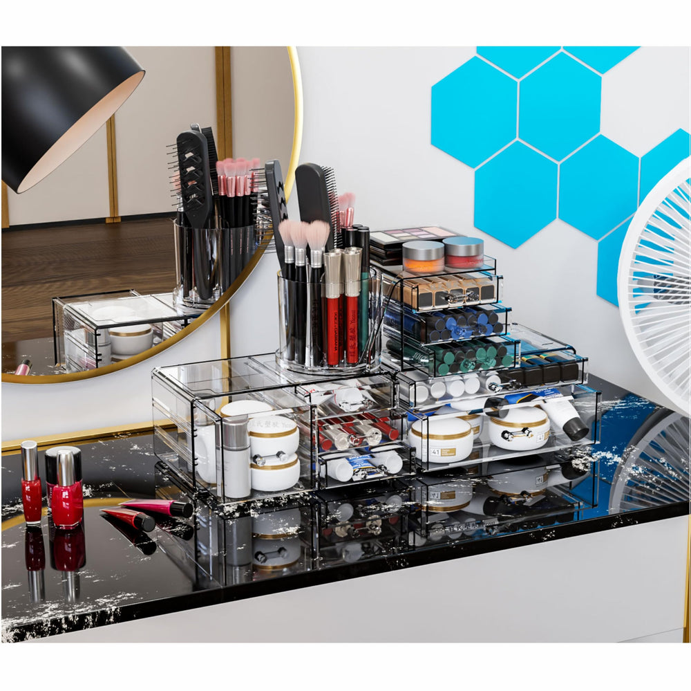SuoXing side profile of stackable modules demonstrating stable modular design