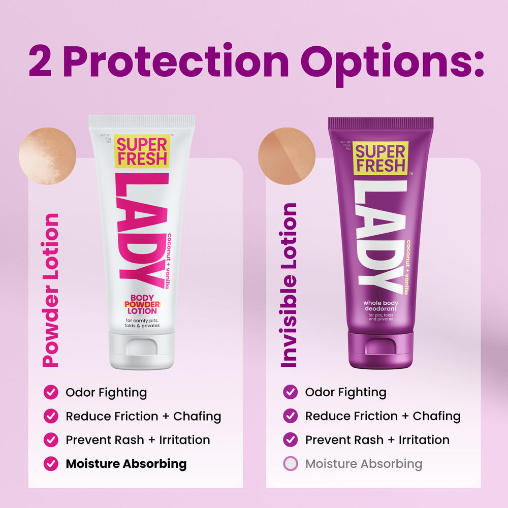 Super & Fresh Co. tube in gym bag illustrating on-the-go freshness benefit