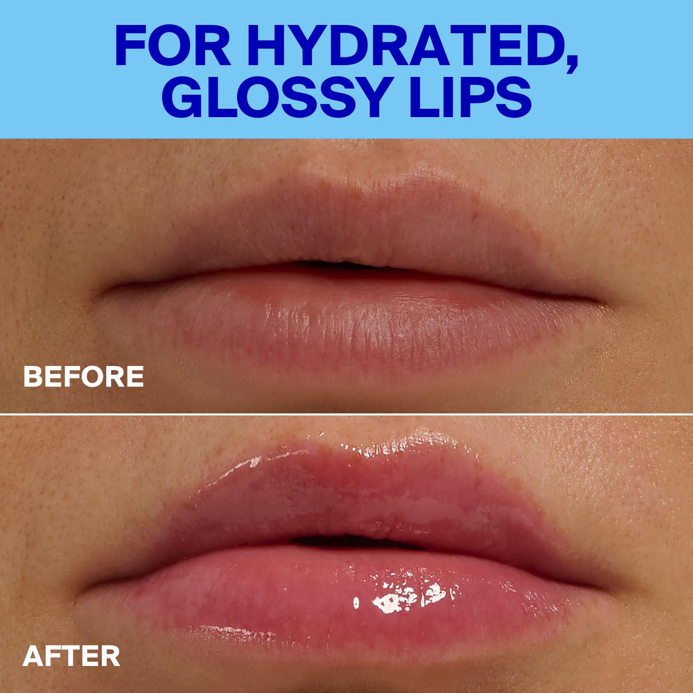 Supergoop! tube held in hand showing compact travel-friendly size
