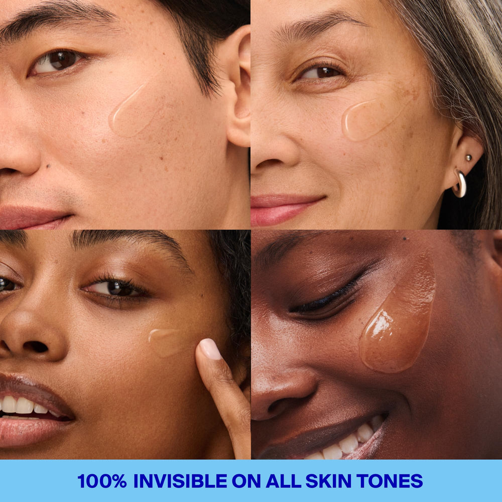 Supergoop! ingredient label close-up highlights soothing formulations