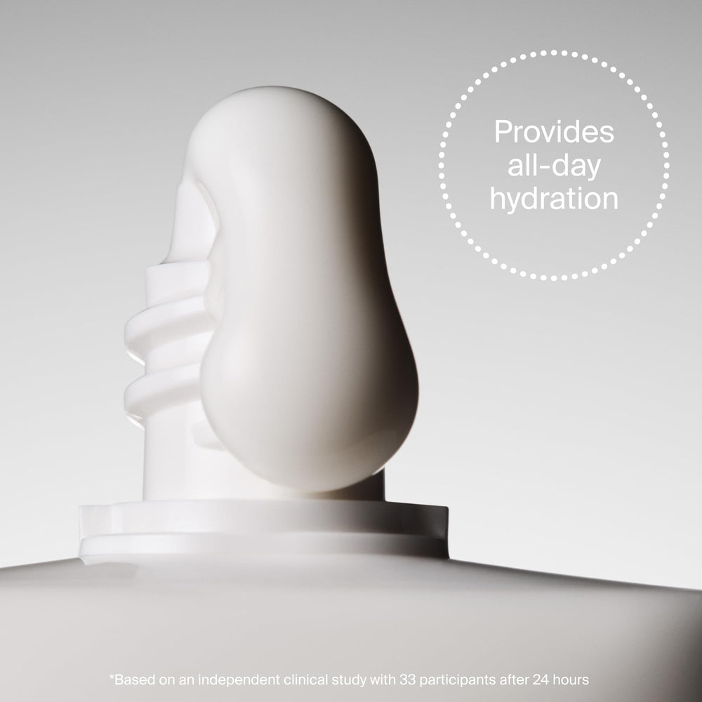 Supergoop! spread over shoulder showing full-body coverage and comfortable wear
