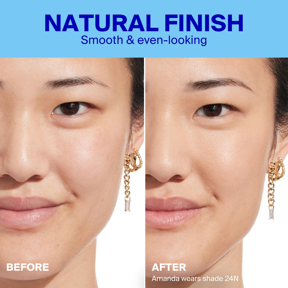 Supergoop! close-up of creamy texture demonstrating smooth, lightweight finish