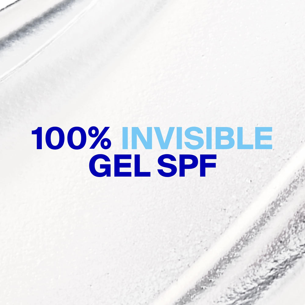 Supergoop! Unseen gel texture close-up highlighting lightweight spreadability