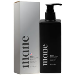 Superior Mane front bottle view showing brand and packaging benefit