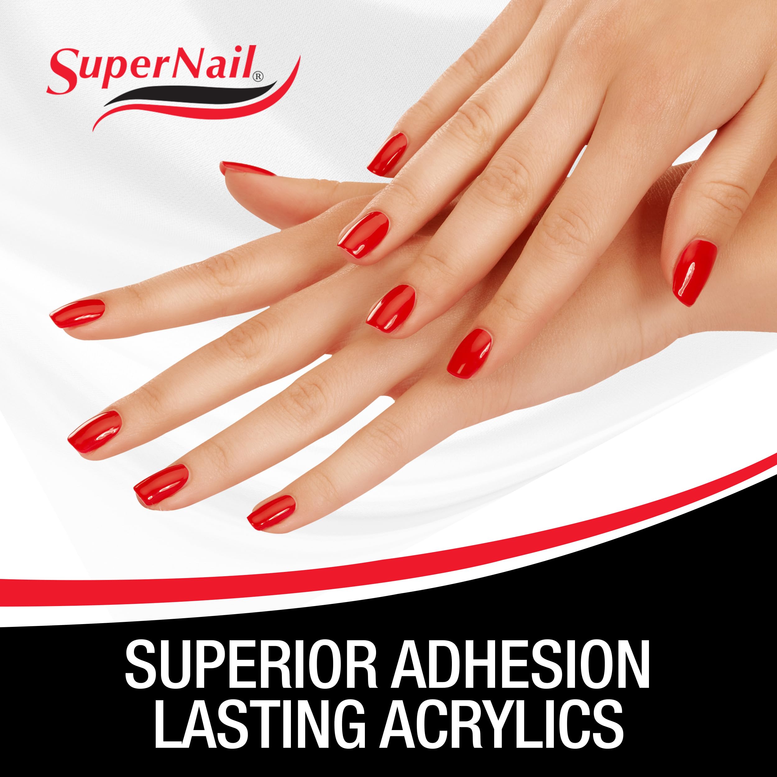 SuperNail close-up of liquid texture demonstrating smooth, pliable application