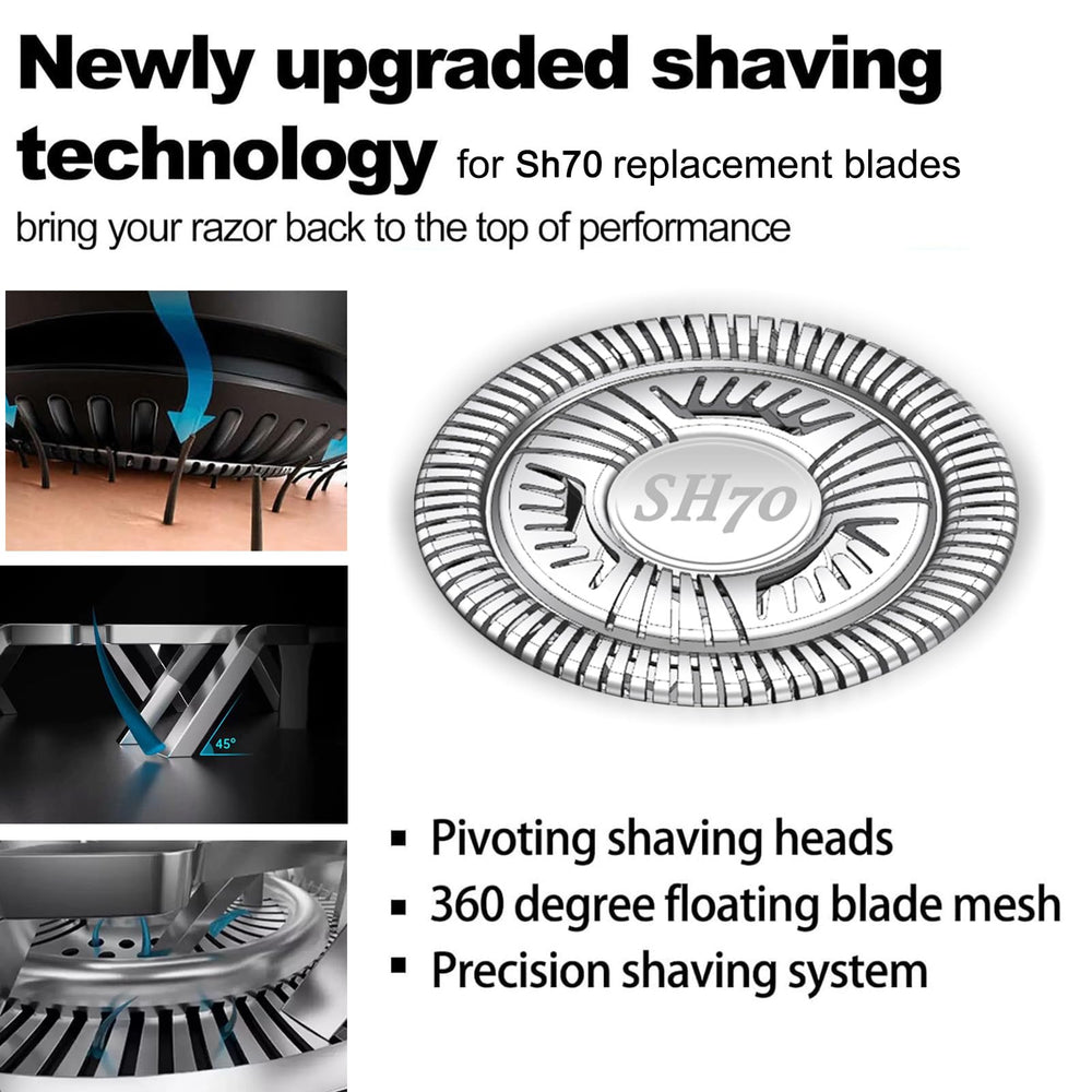 SUPERNB replacement heads in hand demonstrating simple two‑step installation