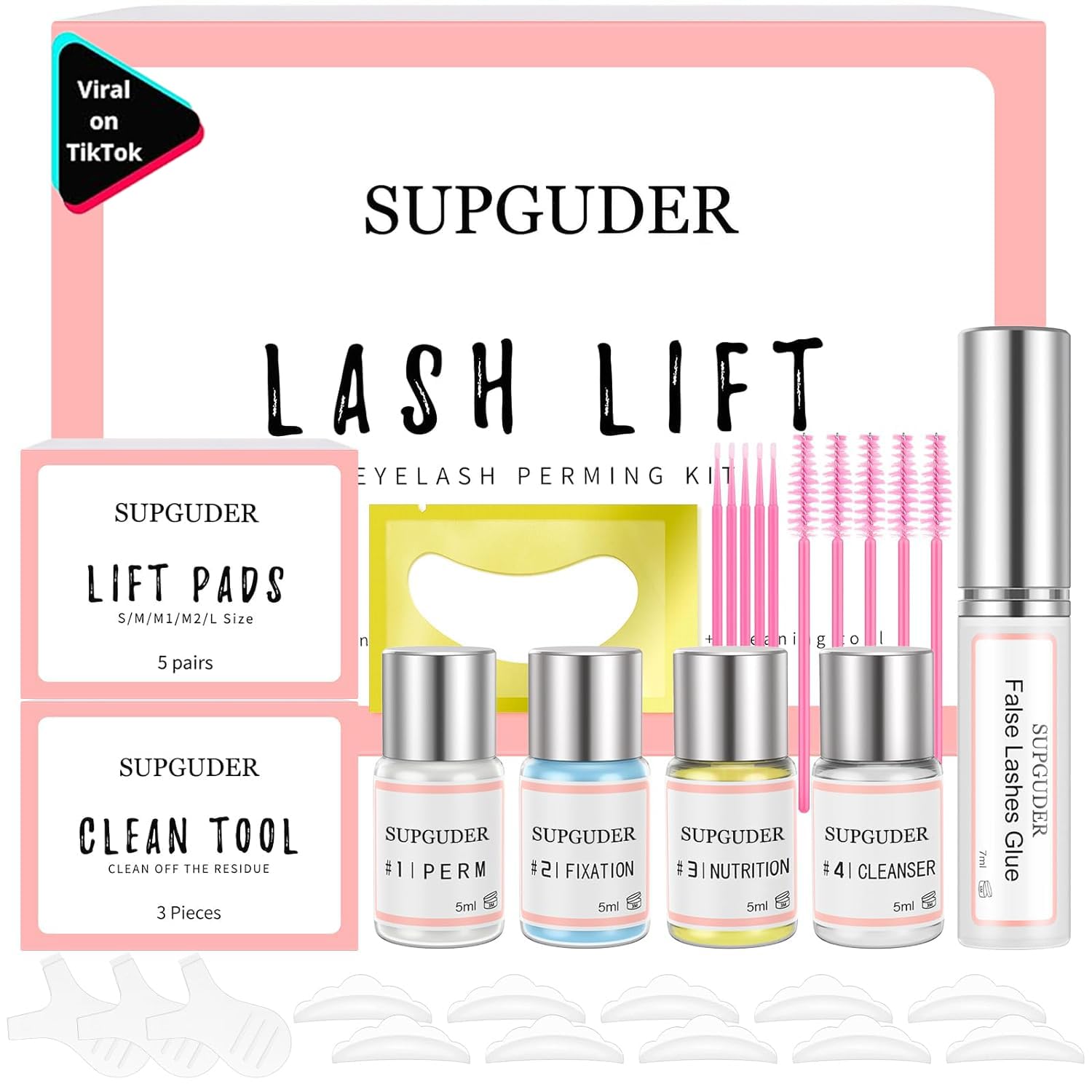 SUPGUDER front packaging showing kit contents and professional branding benefit