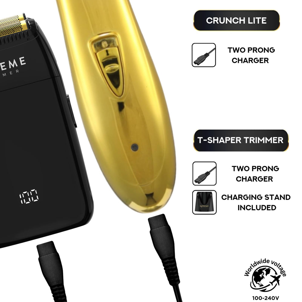 Supreme Trimmer held in hand to show scale and travel-friendly size benefit