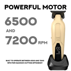 Supreme Trimmer Vader Lite textured ergonomic grip reducing hand fatigue during use