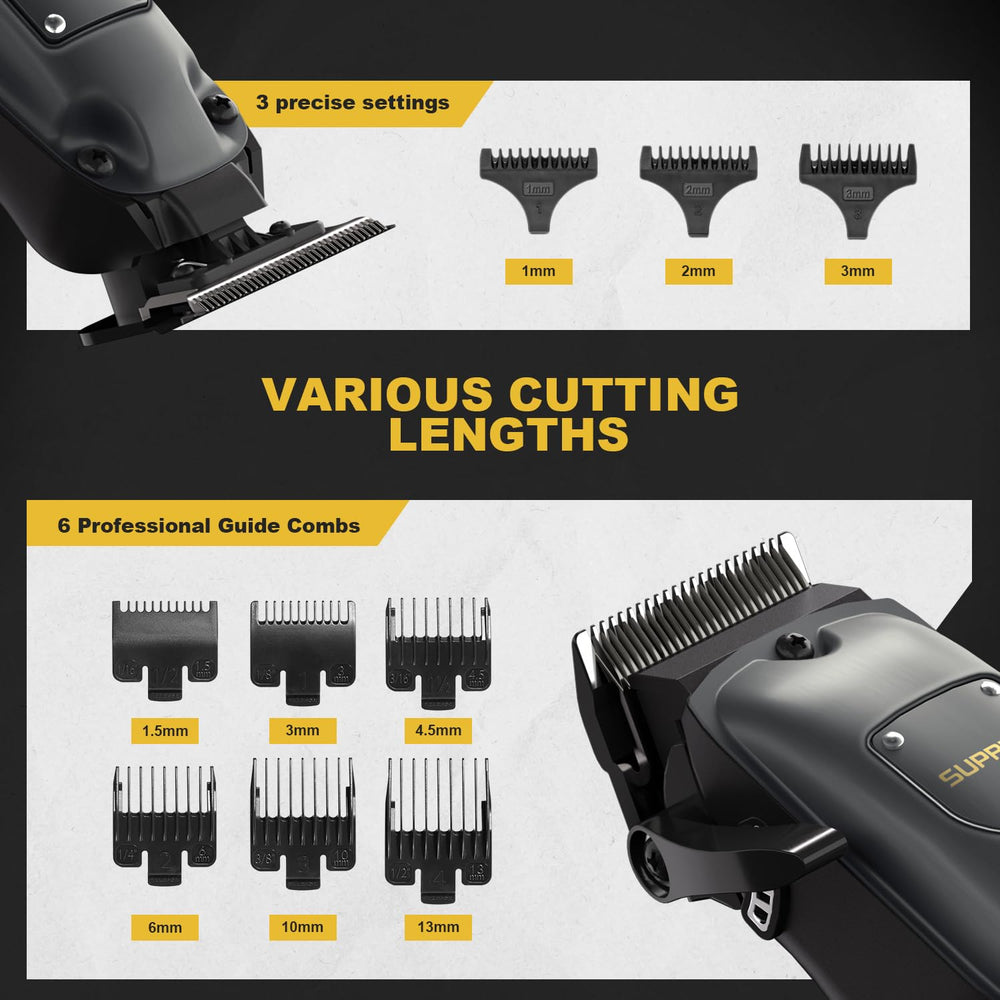 SUPRENT clipper in hand during use showing comfortable control and portability