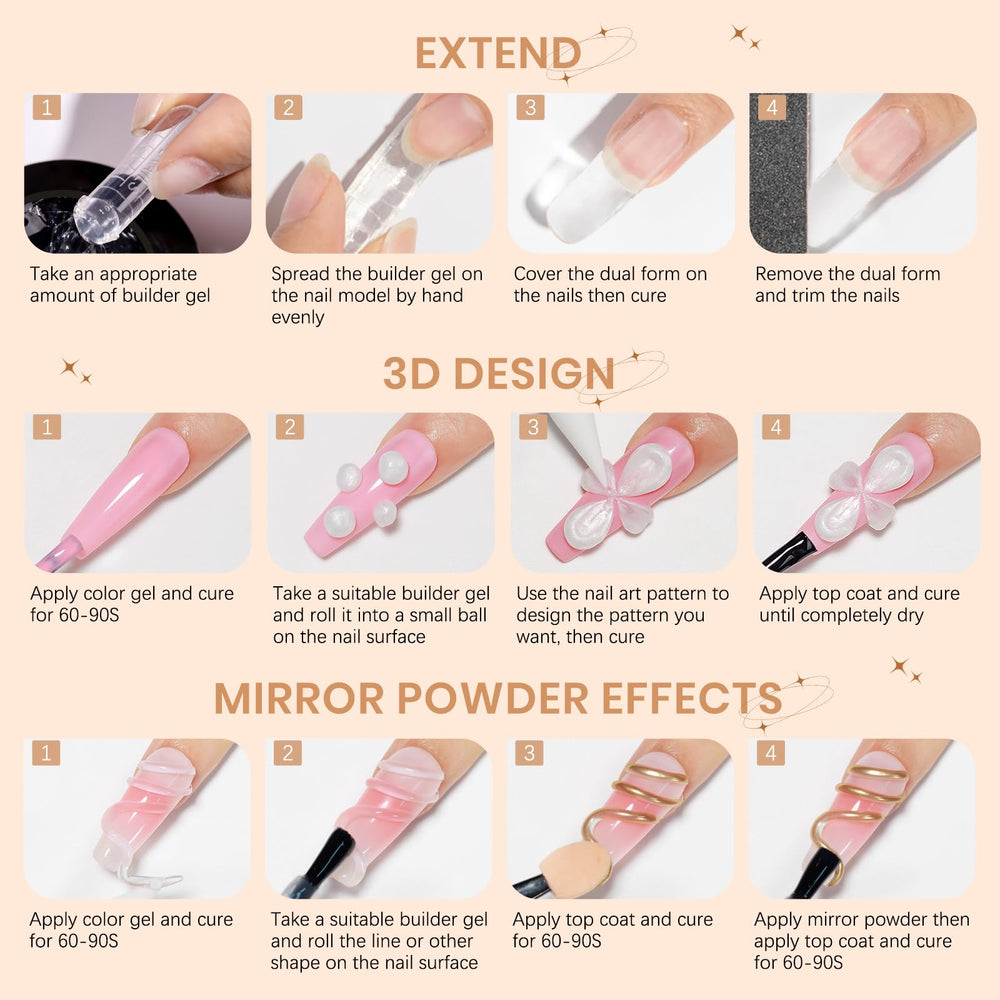 SUPWEE finished 3D nail on hand showcasing salon-quality result