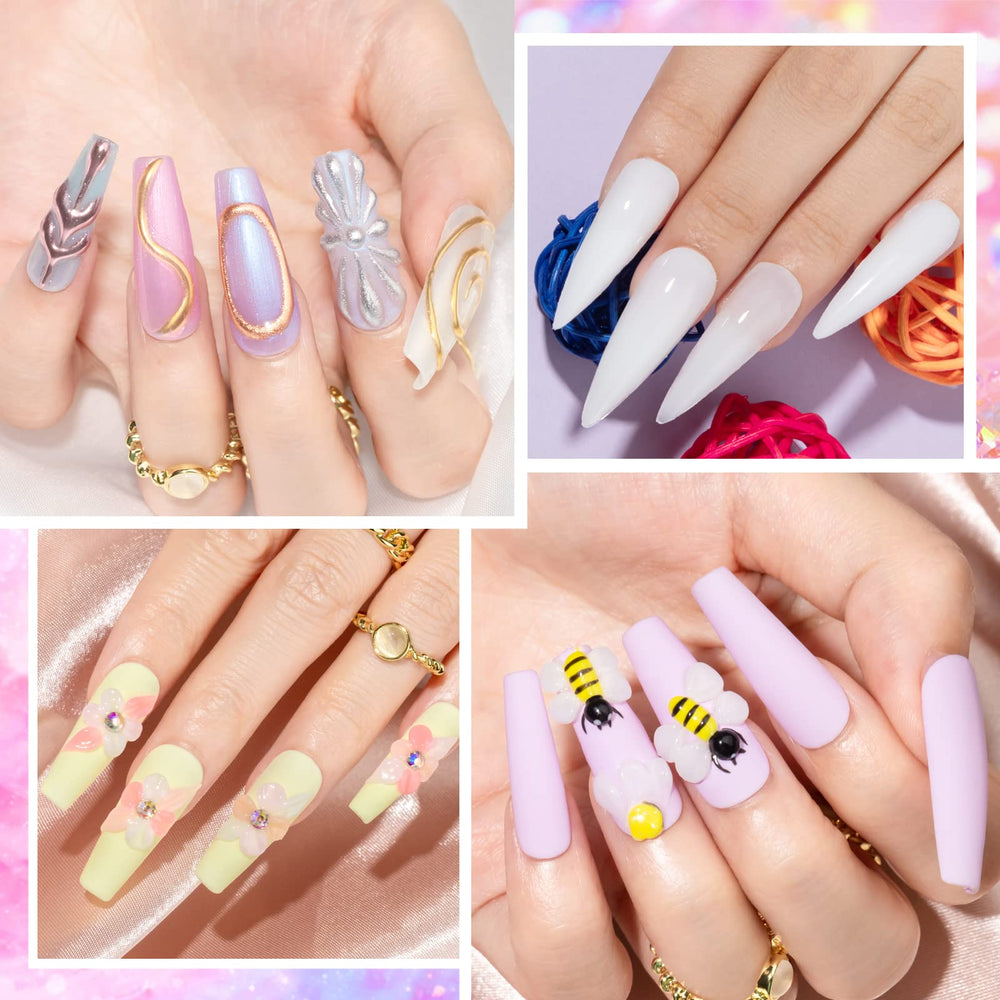 SUPWEE finished nails on hands showcasing salon-quality, long-lasting finish