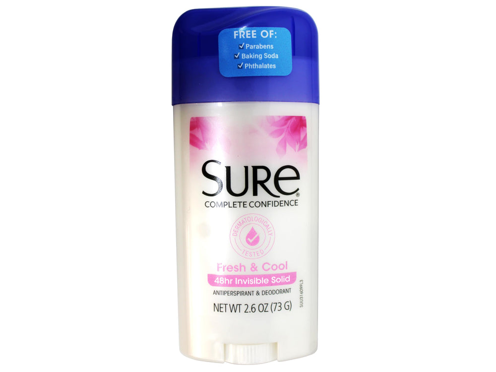 Sure stick texture top view highlighting smooth glide and consistent coverage
