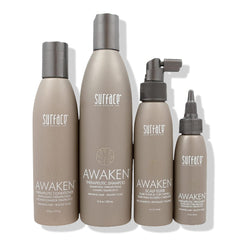 SURFACE front packaging showing full Awaken Kit for easy routine