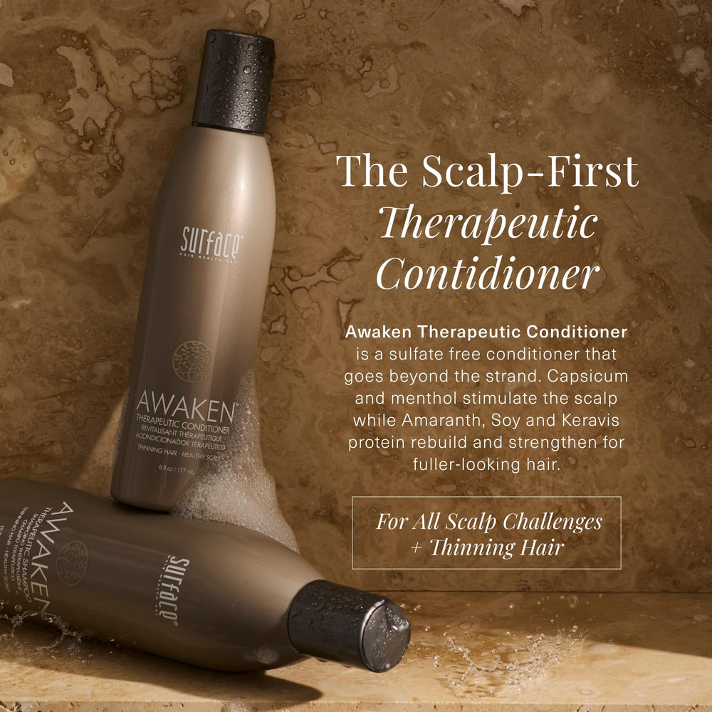 SURFACE creamy conditioner texture close-up showing smooth spreadability benefit