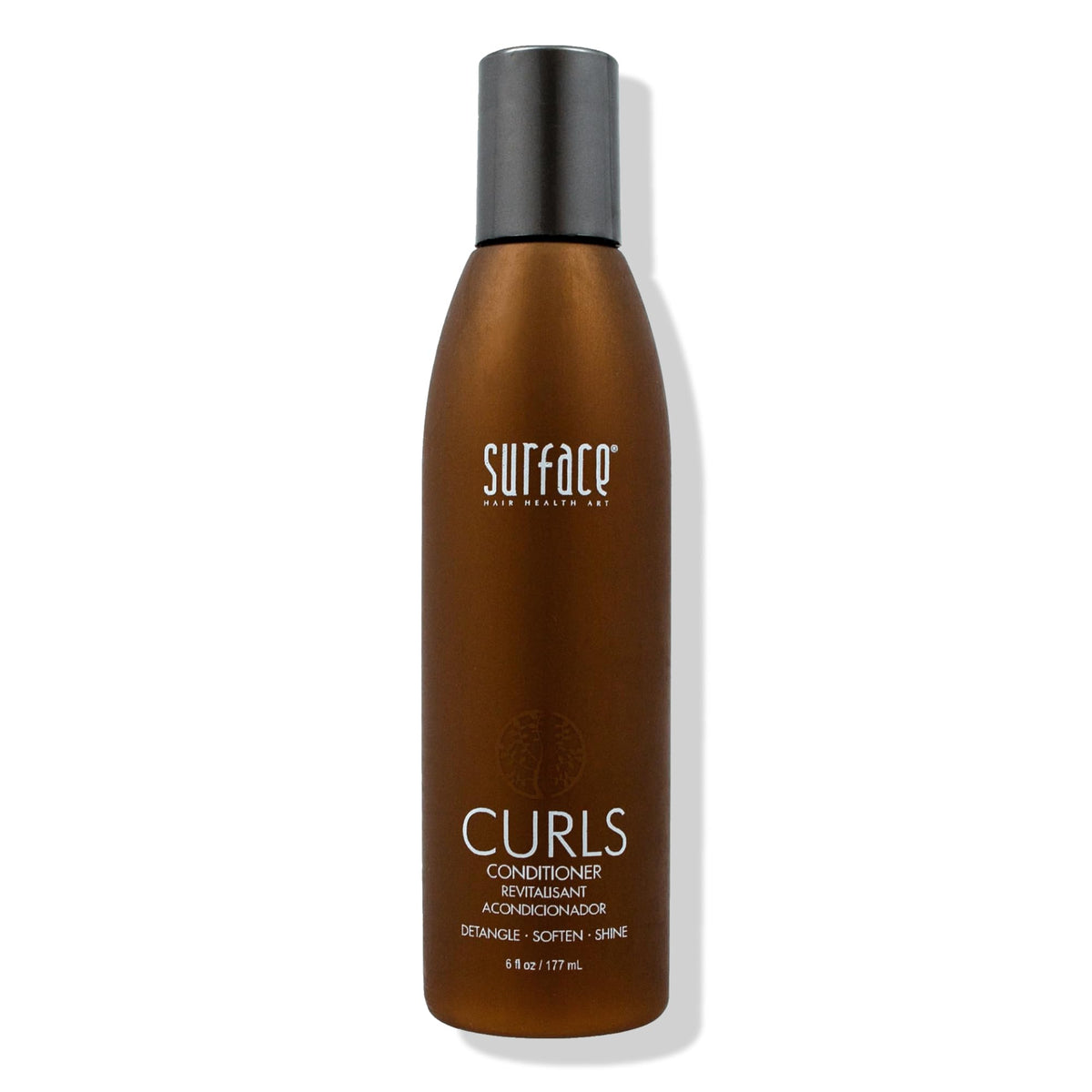 SURFACE front packaging showing bottle and product name for easy identification