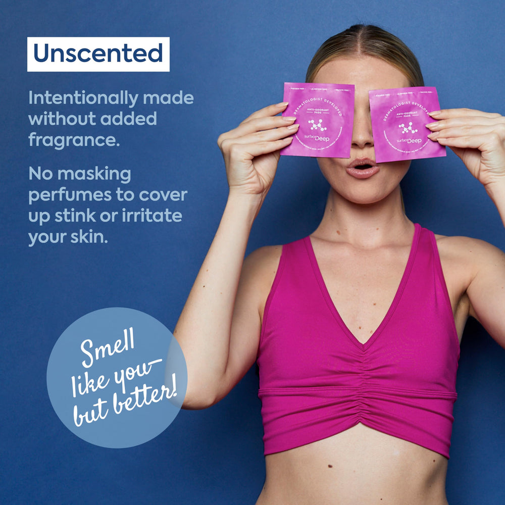 Surface Deep wipe in hand demonstrating quick, no-rinse application benefit