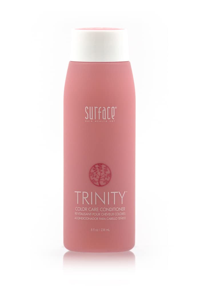 Surface Trinity front packaging showing bottle and product benefit