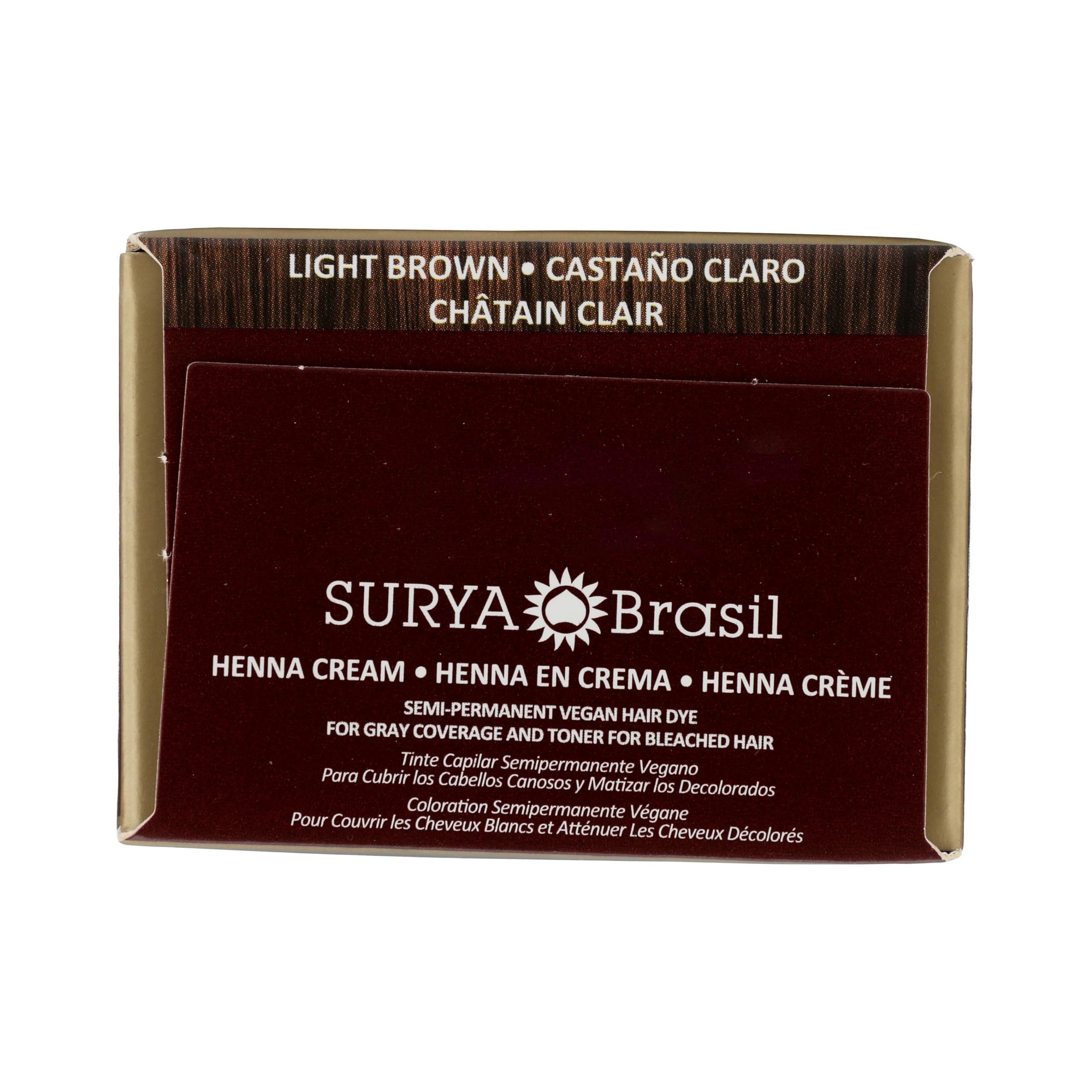 Surya Brasil in a bathroom setting portraying at‑home use and simple application