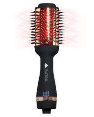SUTRA infrared brush front view showing controls and sleek finish for easy styling