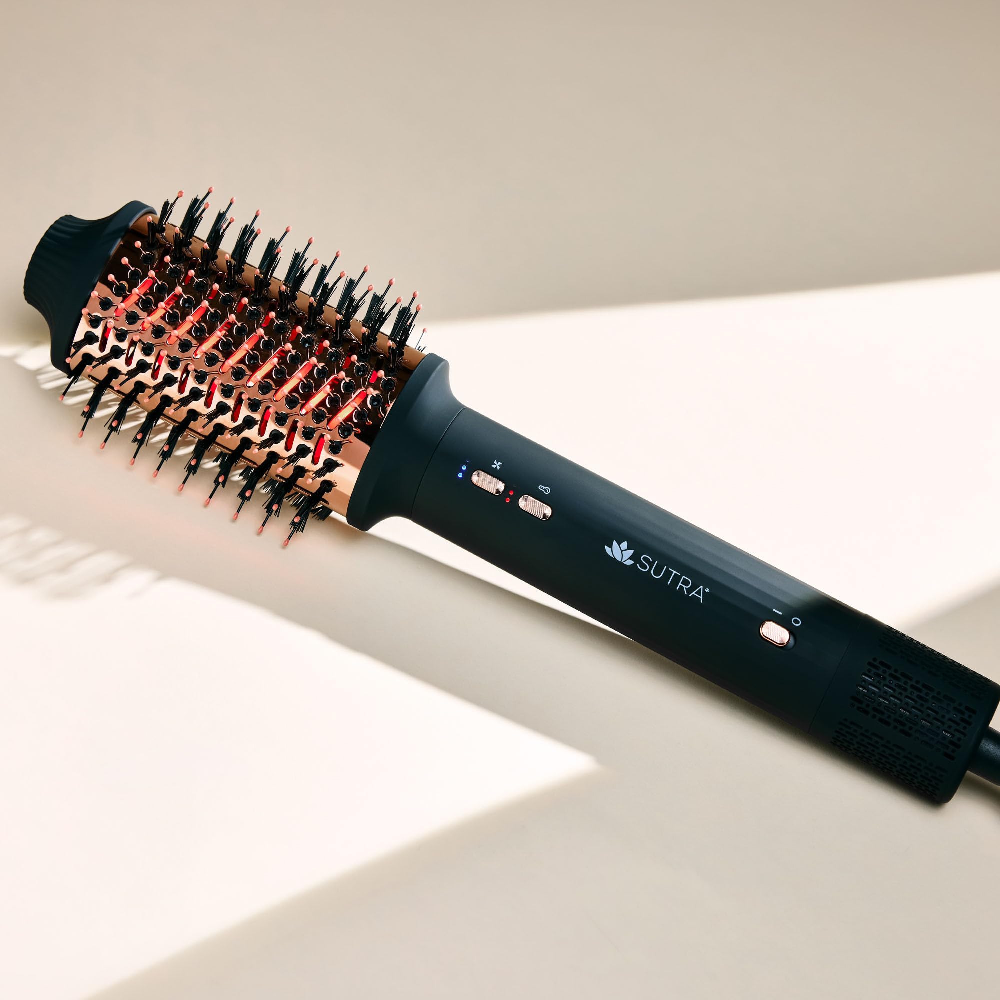 SUTRA IR2 styling wet hair in use for quicker drying and polished finish