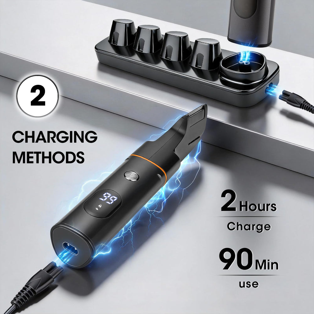 Suttik charging dock with neatly arranged accessories for clutter-free storage
