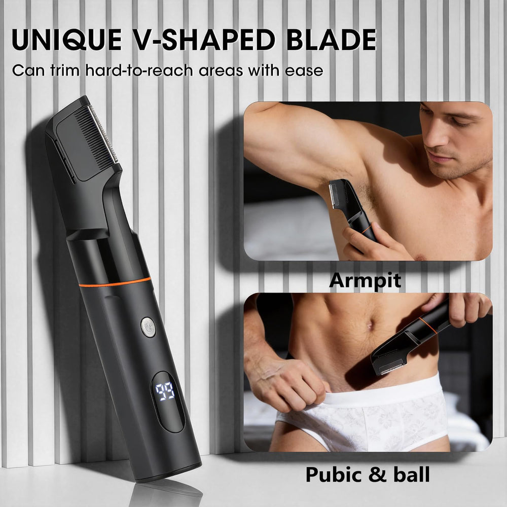 Suttik foil shaver detail demonstrating smooth finish for chest and neck
