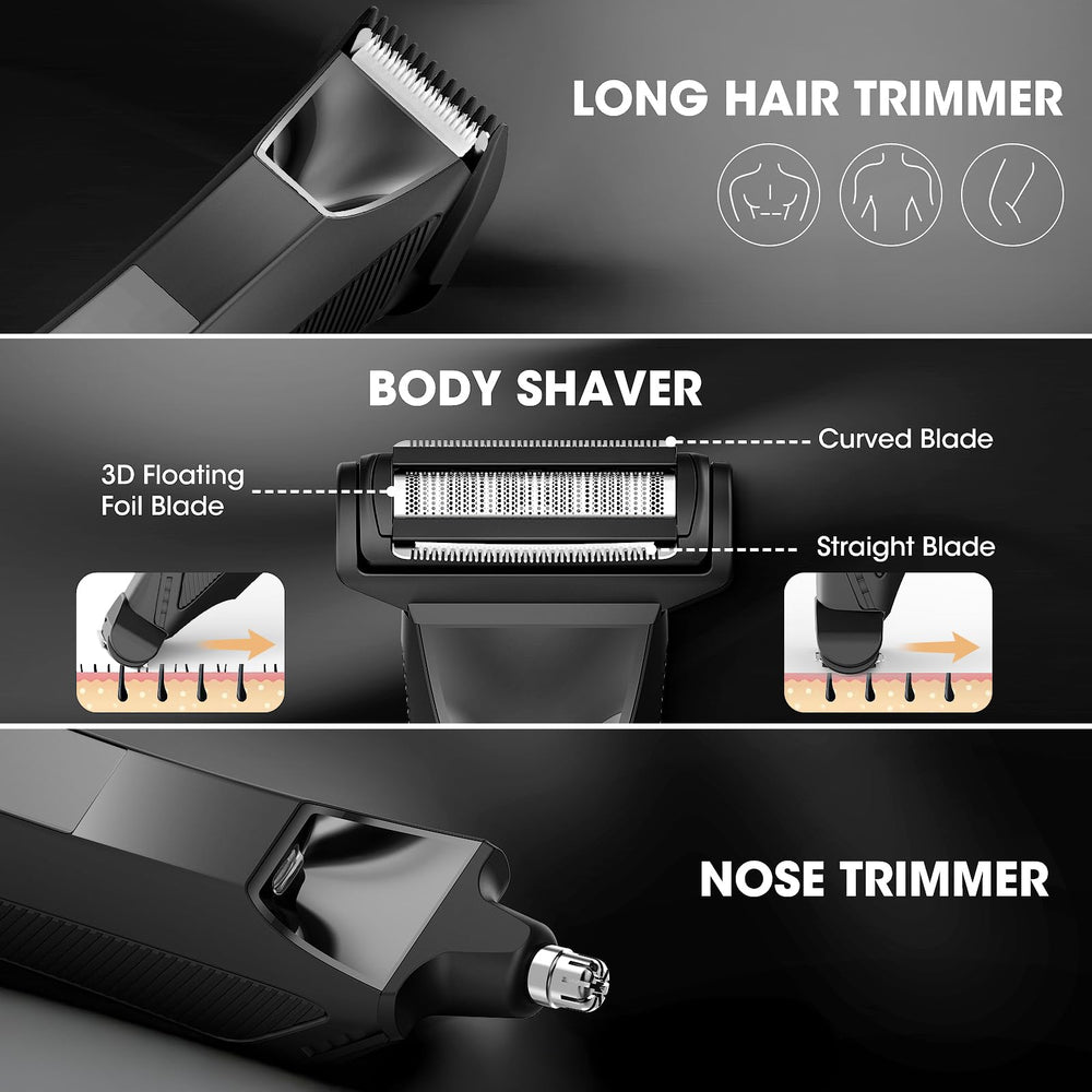Suttik Manscape 5D floating head closeup showing contour-following design for smoother shaves