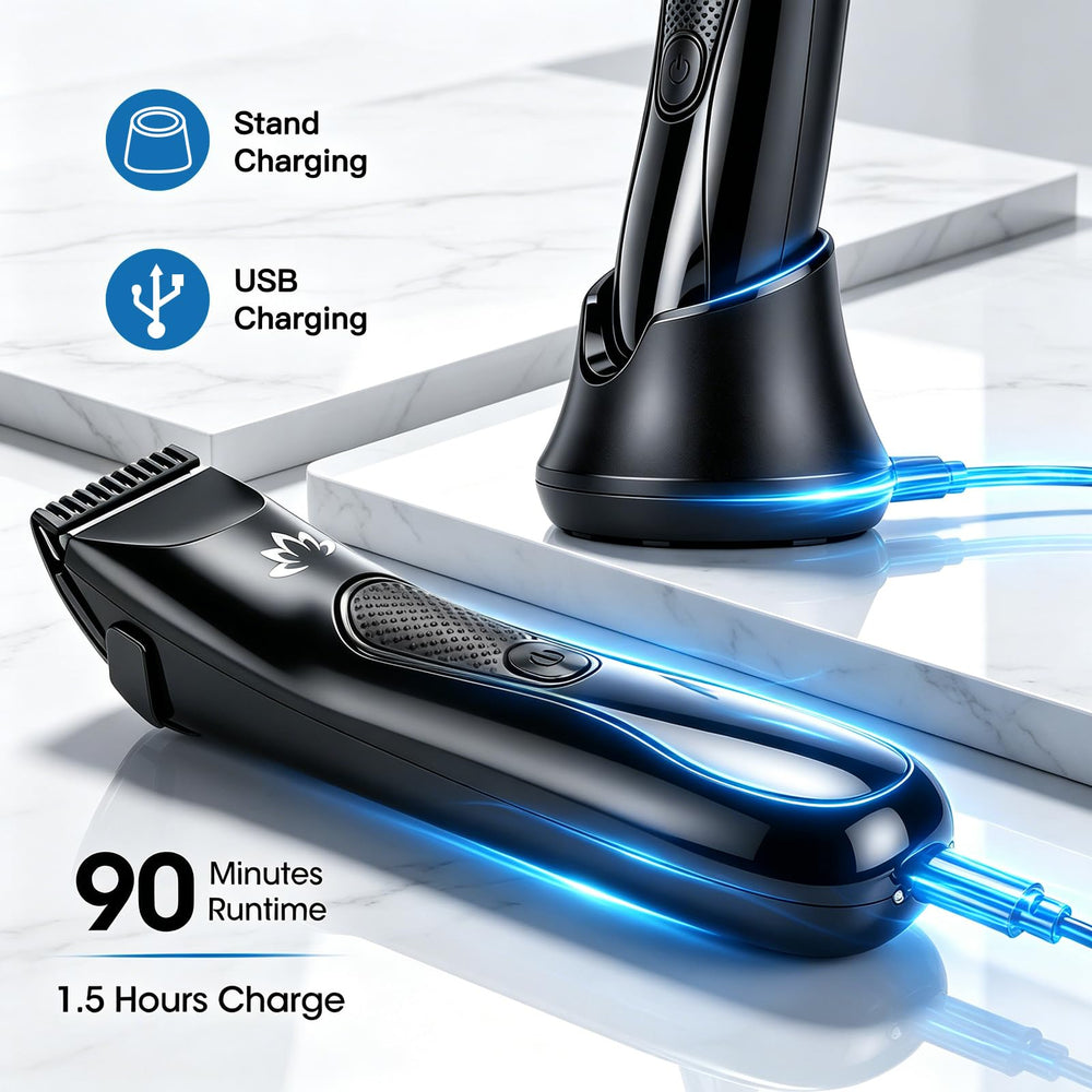 Suttik beside hand to show compact size and portability benefit