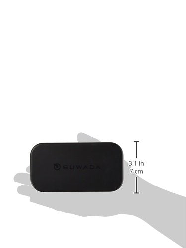 Suwada held in hand demonstrating ergonomic length and stable grip for control