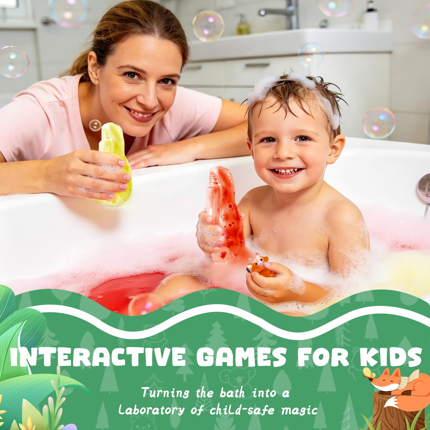 Suyfeifan layout of four scents and colors for variety and sensory play