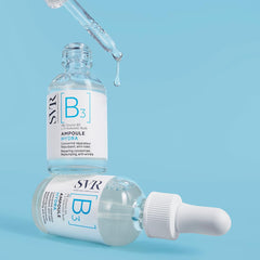 SVR B3 Repairing Concentrate dropper dispensing a serum for easy precise dosing